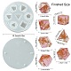 Stampi in silicone per dadi fai da te DIY-YWC0005-03-2