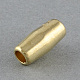 Ccbプラスチックカラムビーズ  ゴールドカラー  10.5x5mm  穴：3mm  約3500個/500g CCB-Q073-53-2