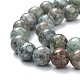 Fili di perline di pietra naturale di maifanite / maifan G-P451-01A-D-3