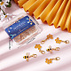 SUNNYCLUE 1 Box 40Pcs 2 Styles Bees Stitch Marker Bee Charms Bulk Honey Bee Charm Removable Lobster Clasp Locking Stitch Markers for Knitting Weaving Sewing Accessories Women Adults DIY Crafting HJEW-SC0001-21-7