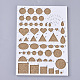 Ensembles de bandes de quilling de papier bricolage: bandes de quilling de papier de couleur aléatoire DIY-S038-001-4