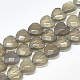 Natural Grey Agate Beads Strands G-S357-E01-08-1