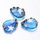Ocean Style Drop with Starfish Handmade Lampwork Beads LAMP-F006-11-3
