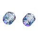 Perles en verre transparentes EGLA-N002-49-B05-5