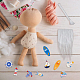 Superfindings kit fai da te per la creazione di bambole fai-da-te DIY-FH0005-38-6