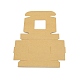 Foldable Creative Kraft Paper Box CON-WH0085-24-3
