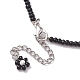 Ensemble de colliers de perles de verre NJEW-JN04635-6