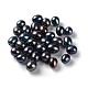 Perle di perle d'acqua dolce coltivate naturali tinte PEAR-E020-11-1