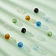 Arricraft 14 pièces 7 couleurs mini conteneurs de perles de verre GLAA-AR0001-23-4