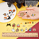 Sunnyclue Kit per la creazione di orecchini per il giorno di Halloween DIY-SC0021-92-3