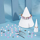 Arricraft alrededor de 800 pieza 4 colores perlas semiredondas OACR-AR0001-08-2