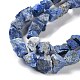 Grezzi grezzi naturali lapis lazuli perline fili G-B065-C03-4