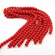 Dyed Natural White Jade Round Bead Strands G-J268-8mm-02-1