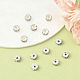 Perles séparateurs en laiton avec strass&nbsp;RB-A014-L5mm-01S-4