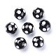 20 perles mm bubblegum morceaux ronds acrylique X-SACR-S146-20mm-09-2