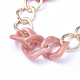 (vente de bijoux fêtes d'usine) colliers de chaîne NJEW-JN02801-02-2