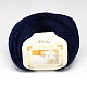 手編みの糸  アンデスアルパカ糸  柔らかいウール  アルパカと人工毛  ミッドナイトブルー  3mm  約50グラム/ロール  80 m /ロール  10のロール/袋 YCOR-R004-010-1