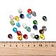 24 Colors Electroplate Glass Beads EGLA-JP0002-04B-8mm-3