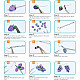 Sunnyclue 1 boîte bricolage faire 7 paires de kits de fabrication de boucles d'oreilles en argile polymère grappe de fruits - perles de fruits en argile polymère DIY-SC0005-86-4