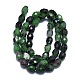 Natural Ruby in Zoisite Beads Strands G-K245-S01-01-2