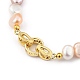 Bracelets en perles de culture d'eau douce naturelles BJEW-JB05435-02-3