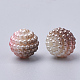 Perles acryliques de perles d'imitation OACR-T004-10mm-19-2
