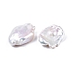 Perlas de perlas naturales keshi PEAR-N020-S13-3