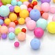 Imitation Jelly Acrylic Round Beads JACR-X0001-1