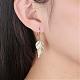 Alliage d'étain pendentif boucles d'oreilles EJEW-BB28727-G-2