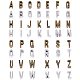 PandaHall Elite 156pcs Alphabet Slide Letter Charm Beads PALLOY-PH0005-80-1