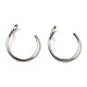 304 Stainless Steel Clip on Nose Ring Findings STAS-P326-02P-2