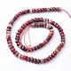 Natural Red Jasper Beads Strands G-R402-4x6-10-2