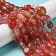 Cherry Quartz Glass Beads Strands G-A247-06-5
