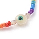 Baking Paint Glass Seed Beads Stretch Bracelets BJEW-JB04829-02-2