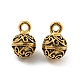 Tibetan Style Alloy Charms FIND-M011-02AG-1