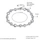 Романтические браслеты из стерлингового серебра BJEW-BB30890-5