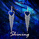 SHEGRACE 925 Sterling Silver Dangle Tassel Earrings JE777A-5