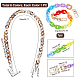 PandaHall Elite 7Pcs 7 Colors Acrylic Chain Purse Bag Handle & Eyeglasses Chains AJEW-PH0001-57-2
