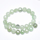 Natürlichen grünen Aventurin Perlen Stränge G-S357-F05-2