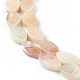 Eau douce naturelle de coquillage perles brins SHEL-T009-22-2