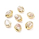 Perlas barrocas naturales perlas cultivadas de agua dulce PEAR-F011-23G-4