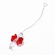 Crystal Fairy Beaded Wall Hanging Decoration Pendant Decoration HJEW-G019-02G-2