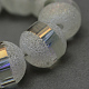 Abalorios de vidrio electrochapdo X-EGLA-S131-8mm-A01-3