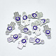 Platinum Plated Alloy Charms ENAM-S117-28F-1