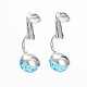 Perles de verre à la mode Boucles d'oreilles clip EJEW-JE01519-05-2