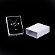 Caja de juego de joyería de cajón de papel rectangular CON-C011-02G-3
