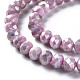 Cuisson opaque de perles de verre peintes EGLA-N006-006A-3