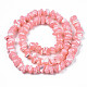 Eau douce naturelle de coquillage perles brins SHEL-N003-23-B07-2