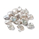 Perles de culture d'eau douce en perles keshi naturelles PEAR-E020-42-1