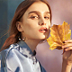 FIBLOOM 6 Pairs 6 Style Flower & Ring & Teardrop & Leaf Alloy Dangle Earrings Sets with Enamel EJEW-FI0001-62-6